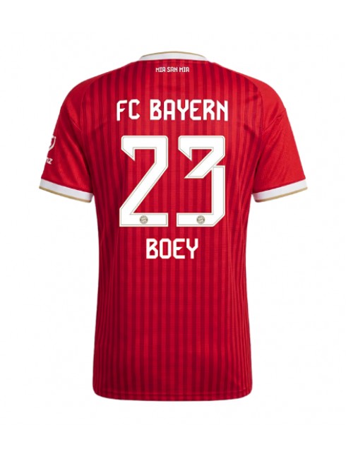 Bayern Munich Sacha Boey #23 Heimtrikot für Frauen 2026-27 Kurzarm Bayern Munich Sacha Boey #23 Heimtrikot für Frauen 2026-27 Kurzarm